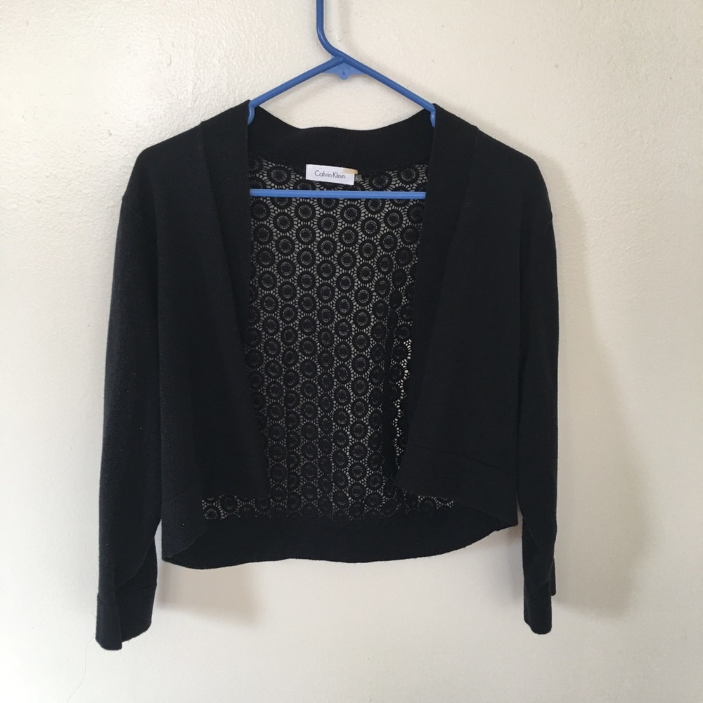 BLACK CK COAT